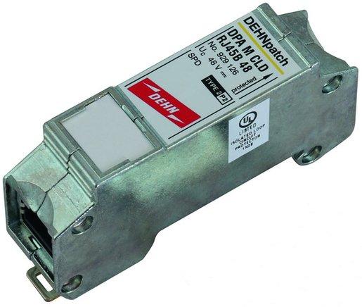 Überspannungsableiter DEHNpatch mit 2 RJ45-Buchsen