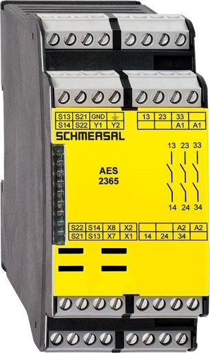 Schutztürwächter / Sicherheitsbausteine 24-230 VAC/DC für NOT-HALT-Anwendungen