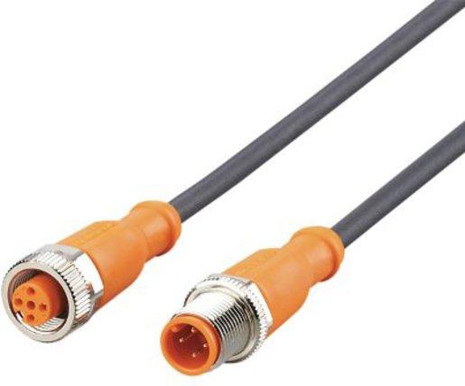 Kabeldose 2m PUR-Kabel M12 Steckverbindung gerade