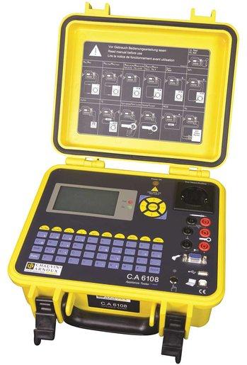 C.A 6108 Gerätetester für Sicherheits- und Wiederholungsprüfungen