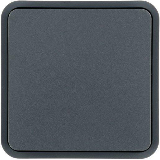 Wippe 1fach für Taster grau