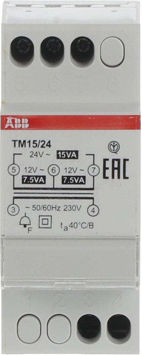 Klingeltransformator 15VA 12/24 V AC