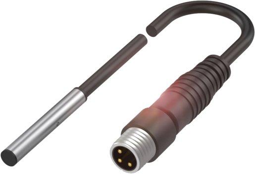 Sensor induktiv PNP Schließer 4mm Durchmesser 1,5 mm Schaltabstand 0,3m Kabel