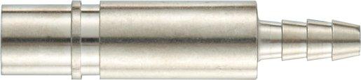 Pneumatik-Kontakt ohne Absperrung gerade Buchse Messing