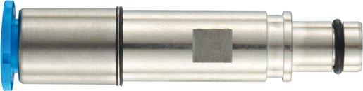 Pneumatik-Kontakt ohne Absperrung gerade Stift Messing