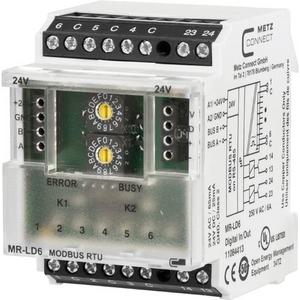 Modbus Modul RTU 6 analoge Eingänge / 2 Relaisausgänge MR-LD6