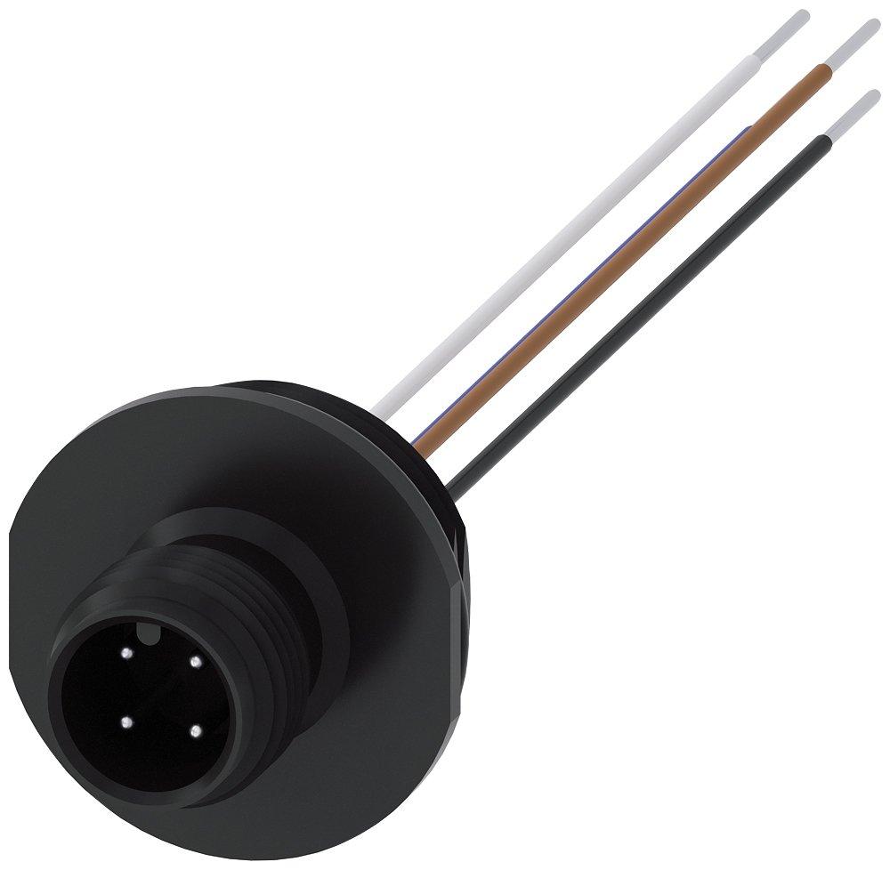Gerätestecker 4-polig M12 für M20 x 1,5 250 V 4 A