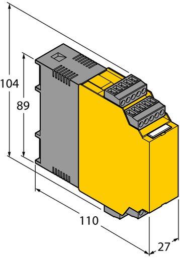 Trennschaltverstärker 4-kanalig IM1-451EX-R