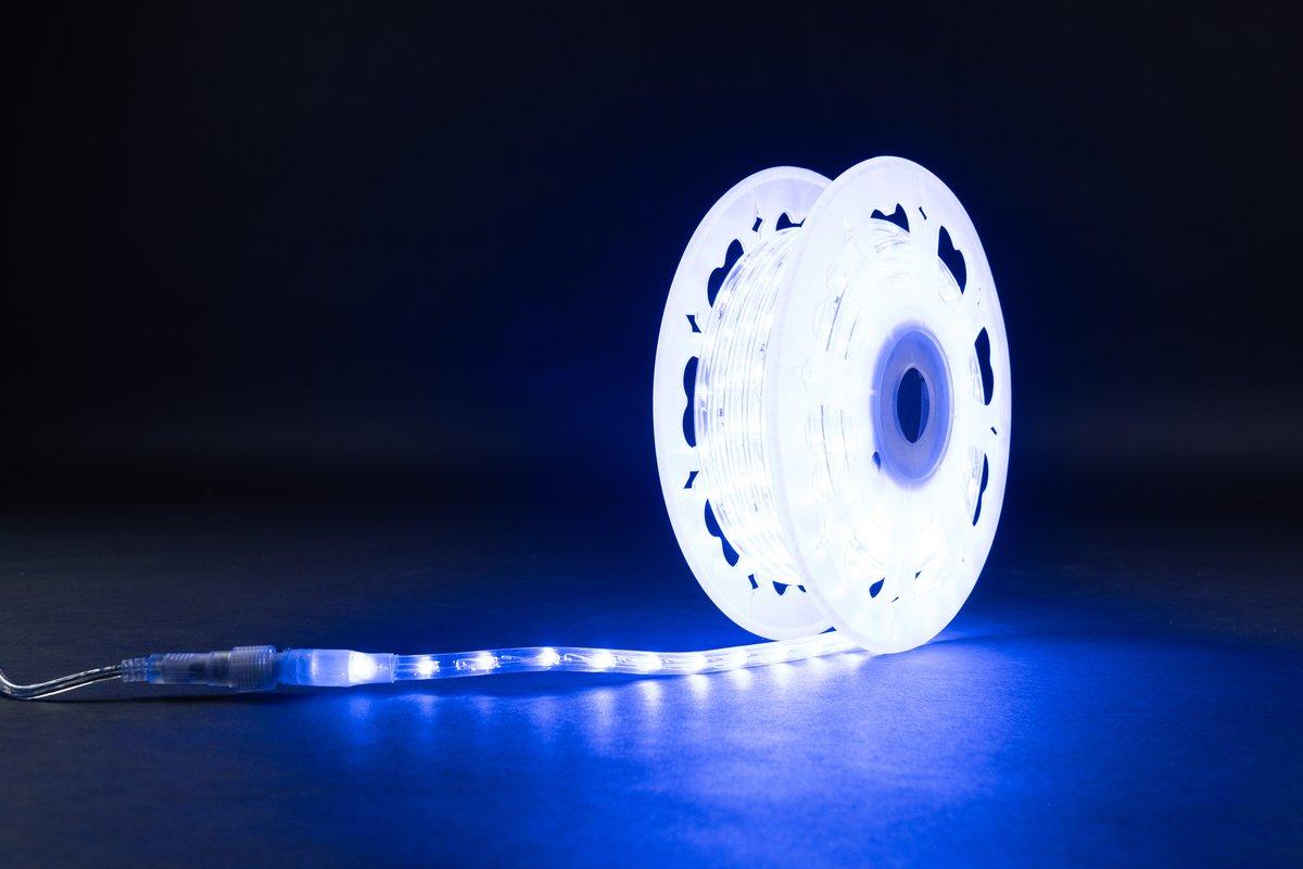 Lichtschlauch Rope Light 30 45m Rolle LED blau