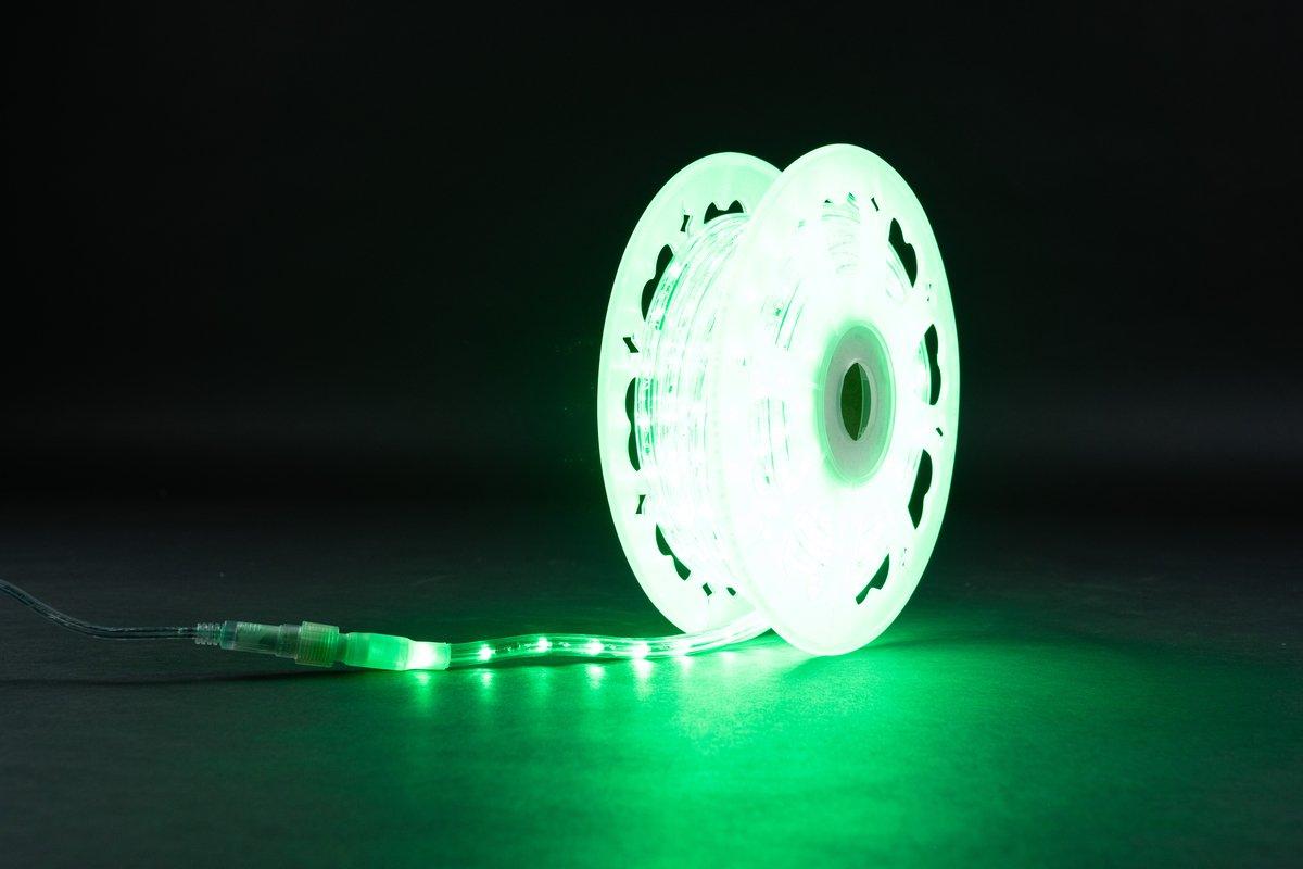 Lichtschlauch Rope Light 30 45m Rolle LED grün