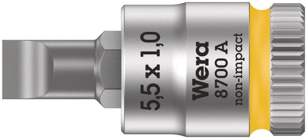 Schlitzschrauben Zyklop Bitnuss mit 1/4 Zoll Antrieb 1 X 5,5 X 28 mm