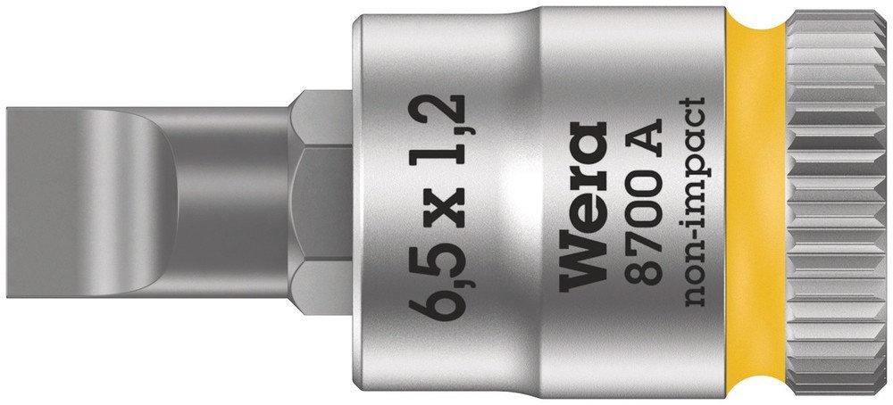 Schlitzschrauben Zyklop Bitnuss mit 1/4 Zoll Antrieb 1,2 X 6,5 X 28 mm