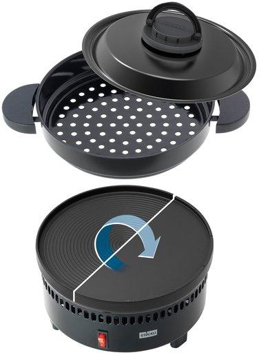 Maroniofen inkl. Crepe- und Grillplatte 0086.02G