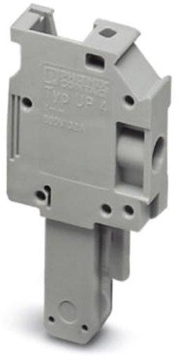 PA Stecker 1-polig 0,2-6mm² 32 A 6,2x41,2mm grau