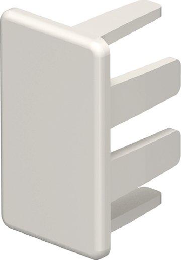 Endstück 15x30mm PVC cremeweiß 9001