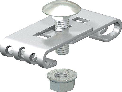 Eckverbinder für Gitterrinne V2A 1.4301