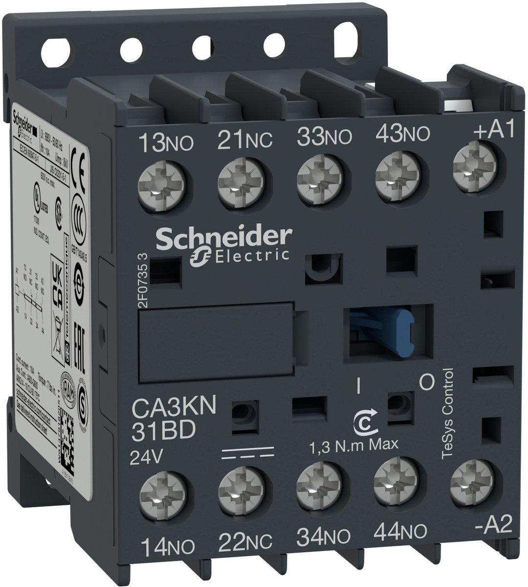 Hilfsschütz 3S + 1Ö 12 V DC