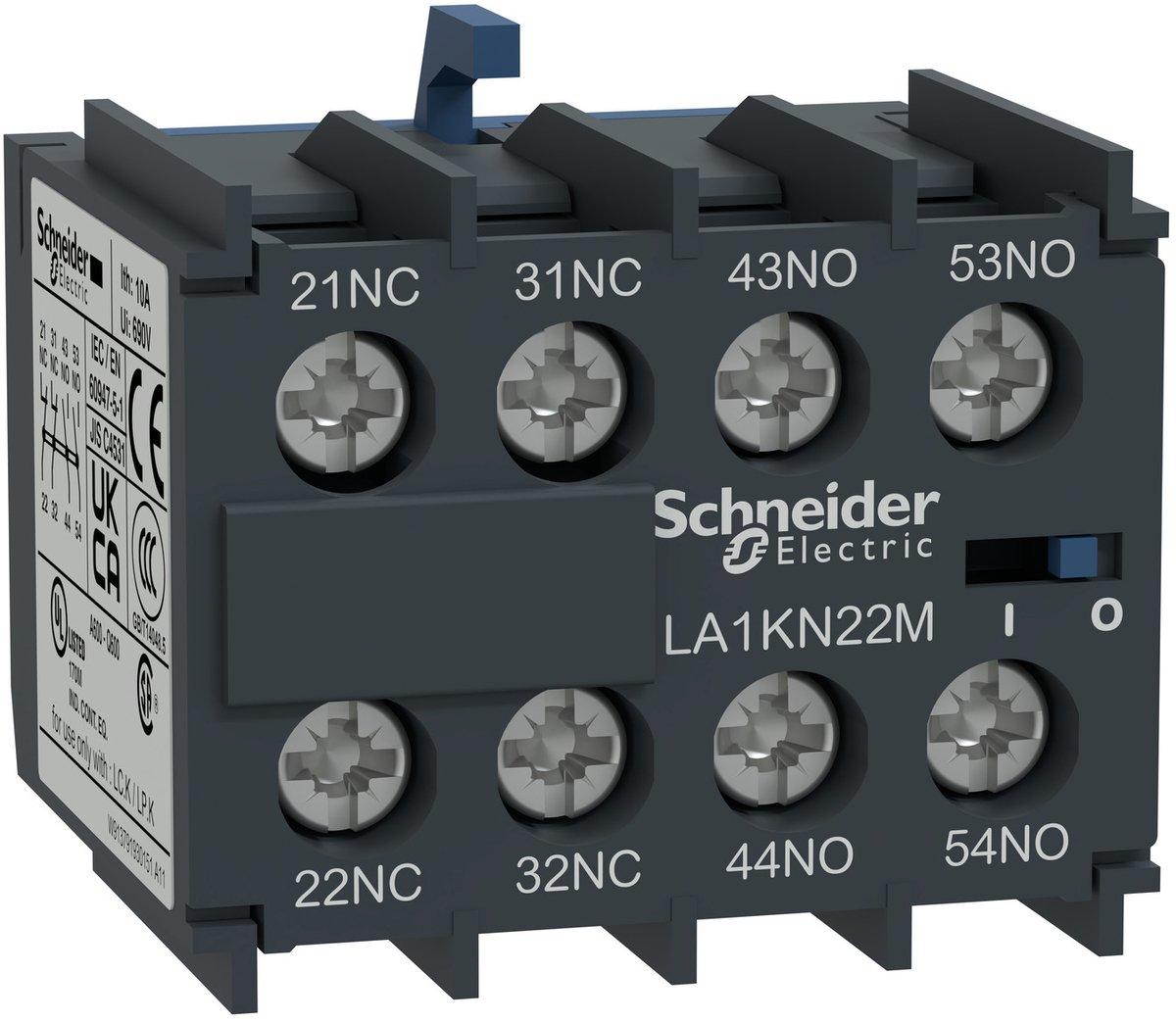 Hilfsschalterblock 2S + 2Ö Schraubklemmen