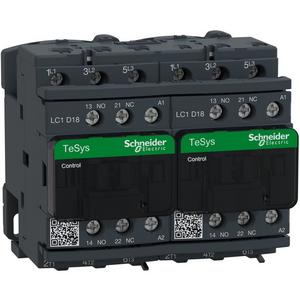 Wendeschützkombination 3-polig 1S + 1Ö 7,5 kW 400 V AC3 18 A Spule 42 V 50/60 Hz