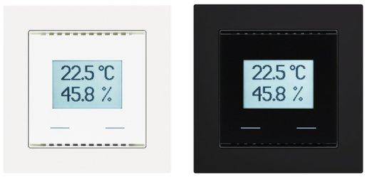KNX Innenraum Kombisensor TH-UP für Temperatur- Feuchtemessung&nbsp;schwarz