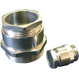 Konuskabelverschraubung MSS 7 Verschraubung Messing vernickelt