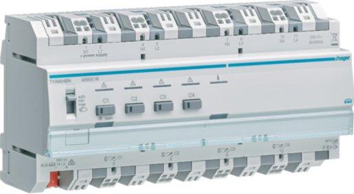 Univiversal-Dimmaktor 4f KNX 4 x 600W