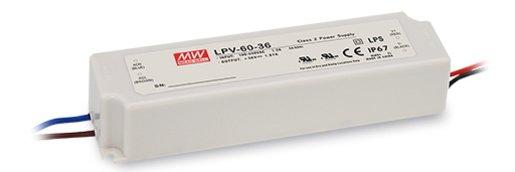 Schaltnetzteil 36 W Konstantspannung IP67 90 - 264 VAC nach EN61000-3-2 Class A