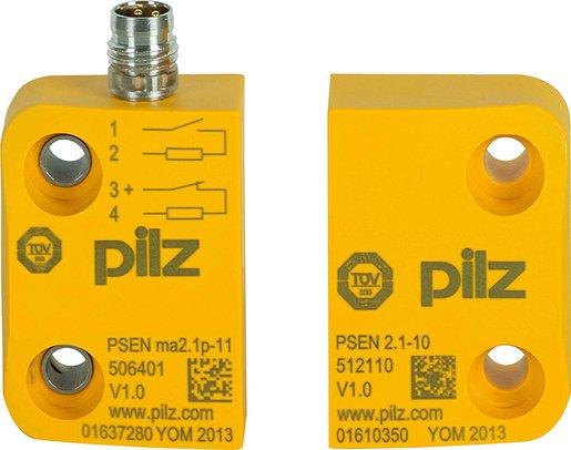 Sicherheitsrelais magnetisch 1 N/O 1N/C 4-polig M8 IP67