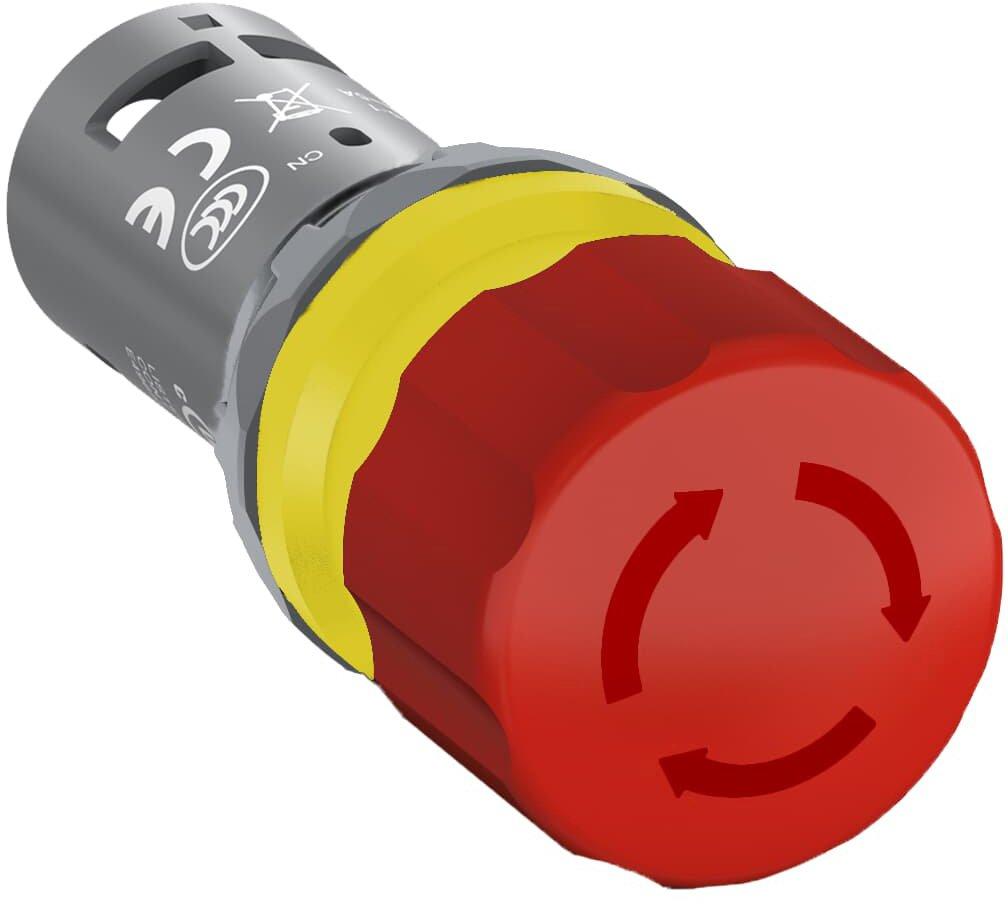 Not-Aus-Taster Compact 30mm Drehentrieg.1S+1Ö CombiLine-Compact