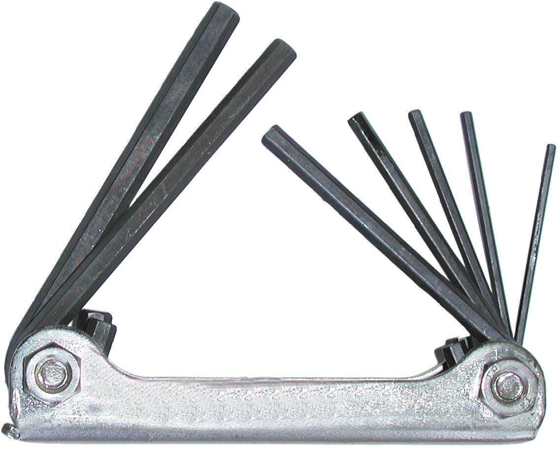 Sechskantstiftschlüsselsatz 7-tlg. mm