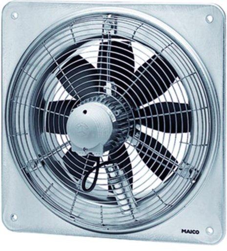 Axial-Wandventilator mit quadratischer Wandplatte DN200 1150m³/h 400V