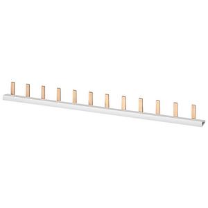 Stiftsammelschiene 10mm² 1-phasig+HS 214mm lang vollisoliert