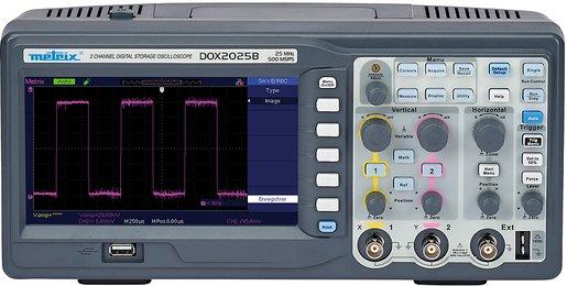 Metrix Digitales Tisch-Oszilloskop 2 Kanäle 25 MHz