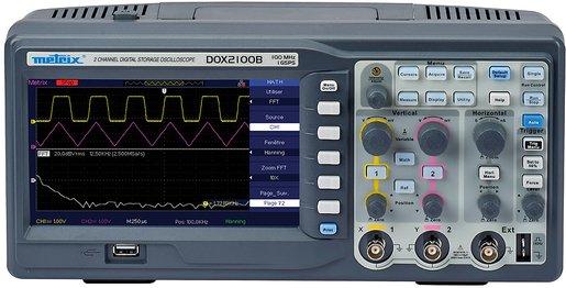 Metrix Digitales Tisch-Oszilloskop 2 Kanäle 100 MHz