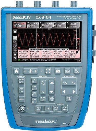 Scopix IV Oszilloskop / Multimeter 4 Kanäle 100 MHz