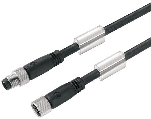 Sensor-Aktor-Leitung konfektionierte Verbindungsleitung M8 / M8 3 0,3m