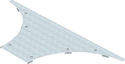 Deckel Anbau-Abzweigstück Weitspann-System 110 und 160 B300mm St bandv