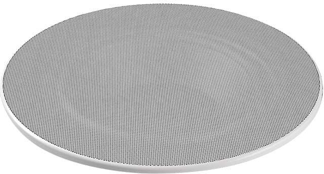 Lautsprecher-Gitter mit Magnetverschluß Metall studioweiß