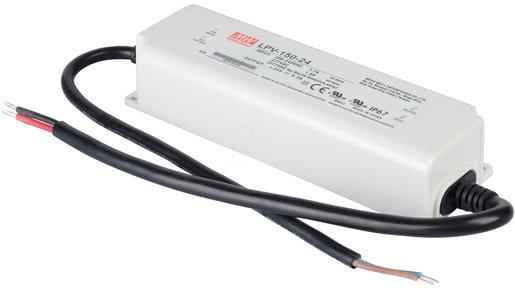 Schaltnetzteil 151 W Konstantspannung IP67 90 - 264 VAC nach EN61000-3-2 Class A
