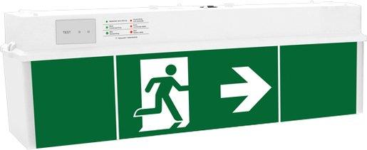 Rettungszeichenleuchte UL Autotest AT2 8h 16m IP54 NiHM