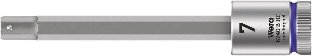 Zyklop Bitnuss mit 3/8"-Antrieb mit Haltefunktion 7,0 x 100,5 mm