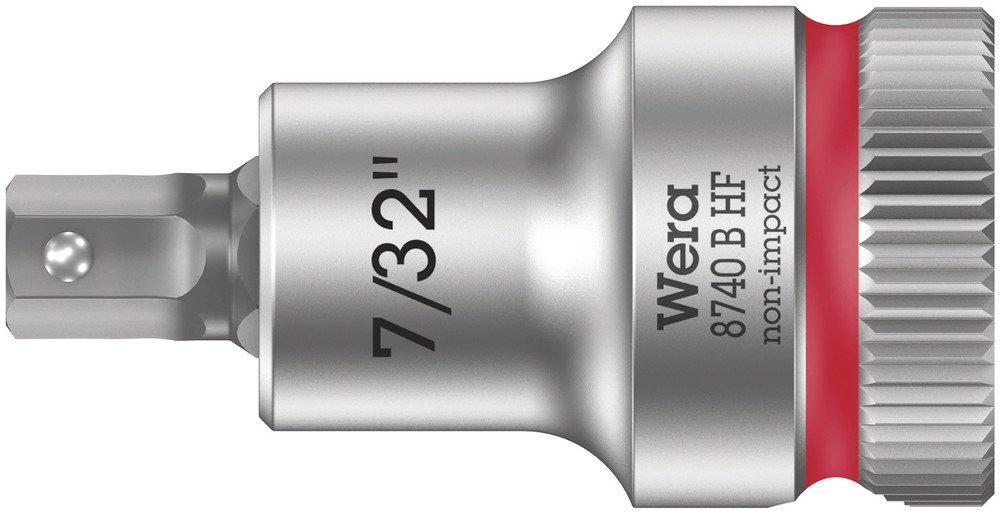Zyklop Bitnuss mit 3/8"-Antrieb mit Haltefunktion 7/32" x 35 mm