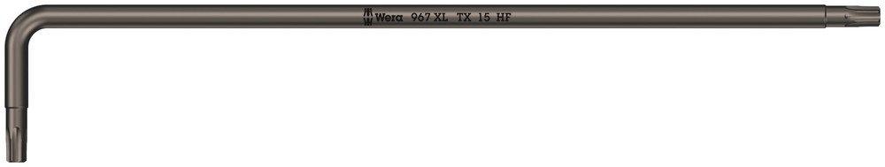 TORX Winkelschlüssel mit Haltefunktion lang TX 15 123x21mm