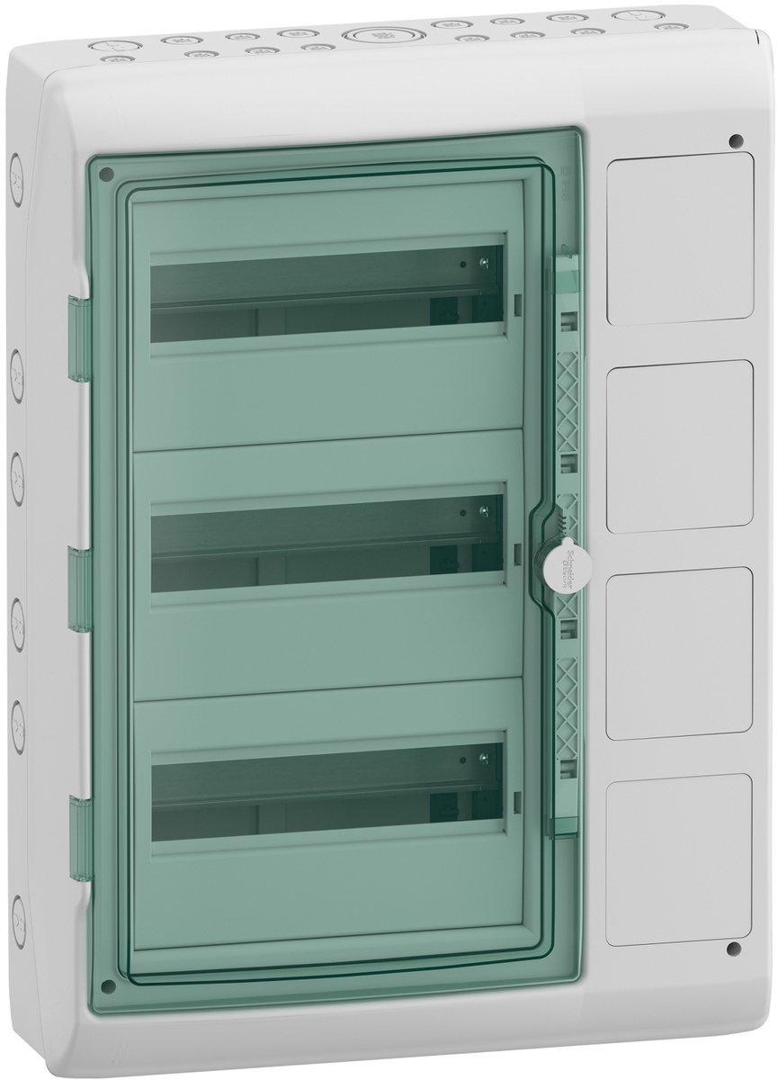 Kaedra Kleinverteiler mit 4 x Interface 3x12 TE