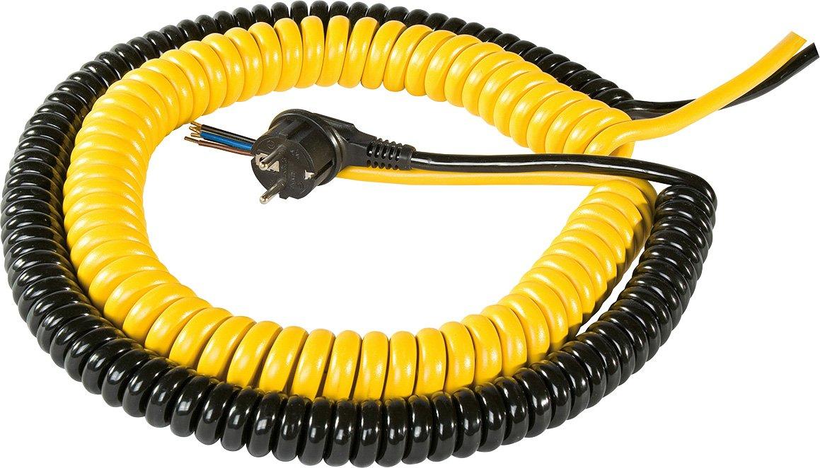 Spiralkabel PUR 3x1,5 mm2