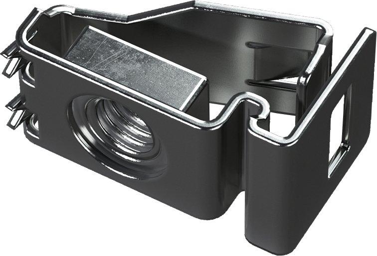VX Käfigmutter M8 PA=20ST