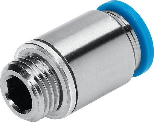 Steckverschraubung gerade Bauform Standard M5 2 mm