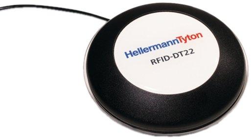 RFID-Tischlesegerät 110x110x30 mm 13,56 MHz 848Kbps USB IP51 schwarz