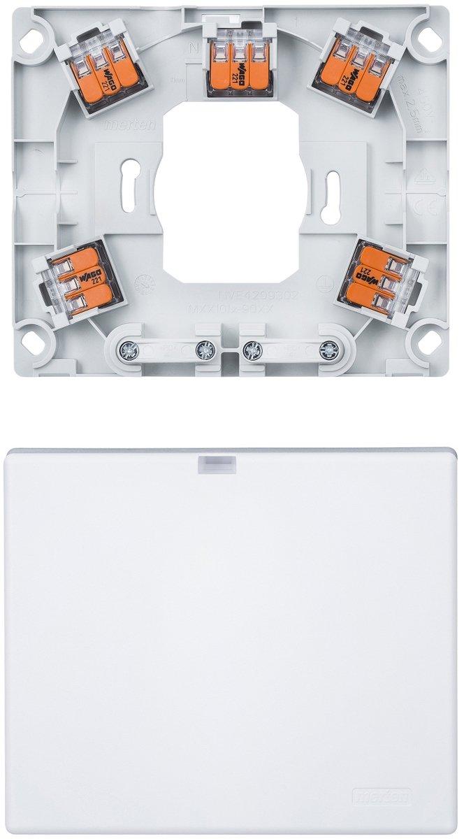 Herd- und Geräteanschlussdose AP 2 Ausgänge mit Steckklemmen Aufputzmontage