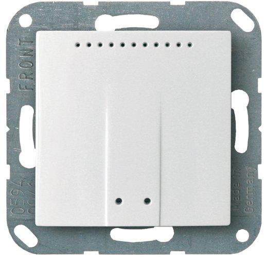 KNX T-UP Temperatursensor 55x55mm ohne Display polarweiß